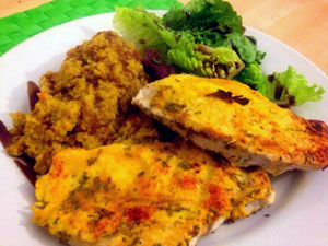 Chicken George Forman