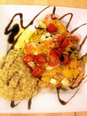 Salmon with Mustard